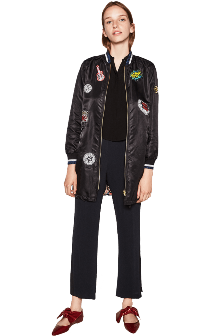 zara bomber jacket